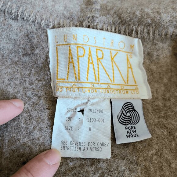 La Parka Canada 1987 Linda Lundstrom pure wool unisex coat. Oversized. - Picture 6 of 10